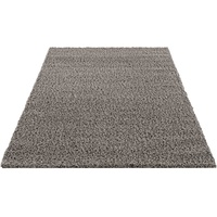 andas Hochflor-Teppich »Saron«, rechteckig, grau