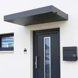 Gutta Rechteckvordach BS Plus 160 x 90 cm anthrazit