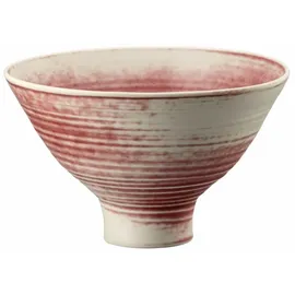 Rosenthal Bloom Scarlet Schale auf Fuß 17cm