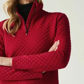 Dare 2b Dare2b Glamorize Iii Fleece Mit Halbem Reißverschluss - True Red - 42