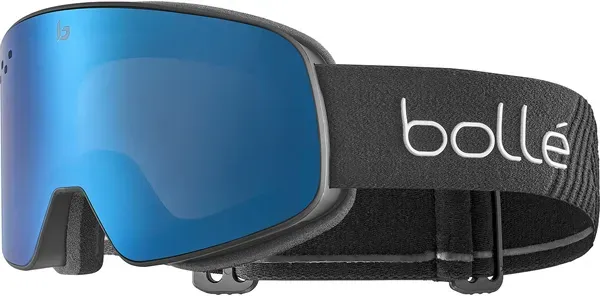 BOLLE NEVADA Schneebrille 2025 black matte/bronze blue