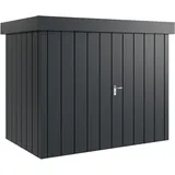hörmann stauraumsysteme Juno Gerätehaus 2,62 x 1,66 m Anthrazitgrau