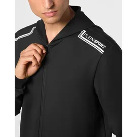 Plein Sport Sweatjacke schwarz/weiß XL