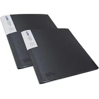 Rapesco Sichtbuch Germ-Savvy 1644 A4 schwarz 2er Pack