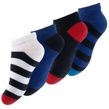 Cotton Prime® Kinder Sneaker Socken "Maritim" 8 Paar in Bunt | Gr.: 31-34