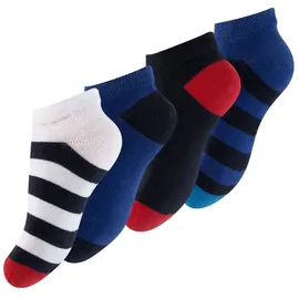 Cotton Prime® Kinder Sneaker Socken "Maritim" 8 Paar in Bunt | Gr.: 31-34