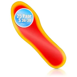 BigDean Fußwärmer 25 Paar Weiß
