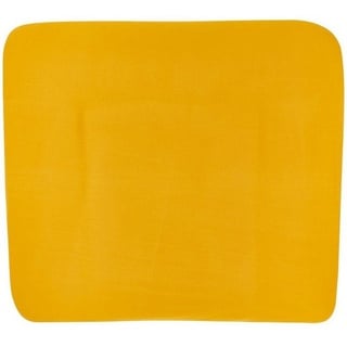 Meyco Baby Wickelauflagenbezug Uni Okergeel (1-tlg), 85x75cm gelb