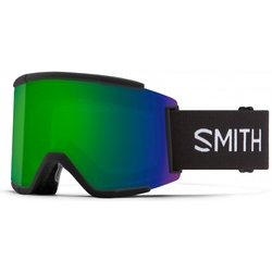SMITH SQUAD XL Schneebrille 2024 black/chroma pop sun green mirror
