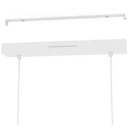 EGLO Portico-Z 4-flg. Ø 81,5 cm Holz weiß