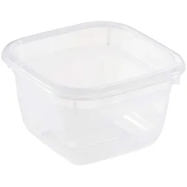 KEEEPER Frischhaltedose eckig blau 6,5 x 6,5 x 4 cm 90 ml 6-teiliges Set