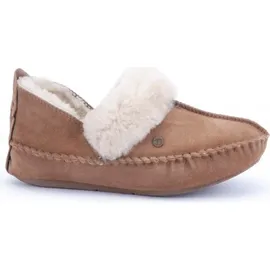 WARMBAT Barrine Suede (Wildleder, Merinowolle) cognac braun Damen