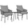 Okwish Bistroset 3-tlg. Grau