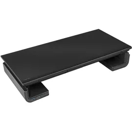 Logilink BP0141 - Ergonomische Monitorerhöhung, 420 520 mm lang für eine komfortable Betrachtungsposition, mit 2X USB 3.0 1x USB-C