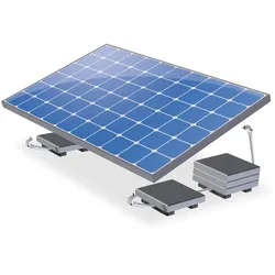 ValkBox 3 XL - Balkonkraftwerk Aufständerung für Solarmodul auf Flachdach/Boden