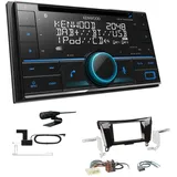 Kenwood DPX-7300DAB Autoradio Bluetooth DAB+ für Nissan Qashqai II ab 2014