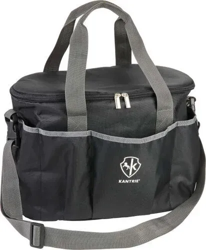 KANTRIE Putztasche Schwarz | Ordnung & Stabilität für deine Pferdepflege