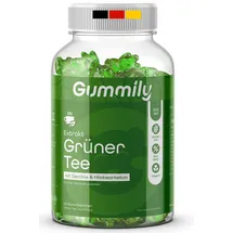 gummily Premium Grüntee Gummies Grüntee Extrakt Garcinia Extrakt Himbeer Keton Grüner Kaffeebohnen Extrakt Tee 60 St.