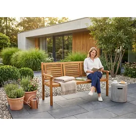 prestige home living outdoor 3-Sitzer Gartenbank 153 x 90 x 57 cm Braun