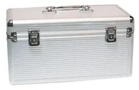 LogiLink UA0219 Speicherlaufwerkhülle Suitcase case ABS Synthetik Silber