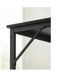 VASAGLE Schreibtisch 100,0 x 50,0 cm schwarz