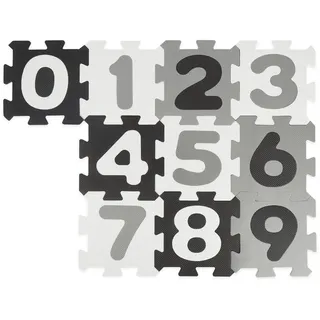 Bieco Puzzlematte, Grau, Kunststoff, 32x32 cm, Spielzeug, Kinderspielzeug, Kinderpuzzle