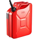 Vevor Kraftstoffkanister 20 L Rot