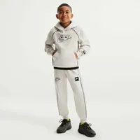Nike Air Jacke Kinder - light bone/black/black - M