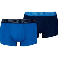 Puma Boxer Trunk Boxershorts MEN Everyday TRUNKS 2P in blau L