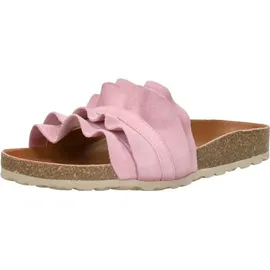 Verbenas Rocio Serraje Volante Pantolette Rosa 38 EU