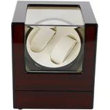 CHERIPOLI 2+0 Uhrenbeweger Automatische Box, Automatikuhren Aufbewahrungsbox Geschenk, luxuriöser Uhrengehäuse