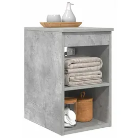 vidaXL Badezimmerschrank Inzwischen Betongrau 30 x 44,5 x 50 cm
