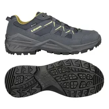 Lowa Sirkos Evo GTX LO Herren stahlblau/senf 46