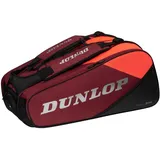 Dunlop Squash PSA CX 12 Schläger Tasche, Schwarz/Red