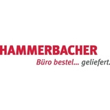 Hammerbacher Solid Container VTC20, Relinggriff, Nussbaum, Rollcontainer (VTC20/N/N/RE)