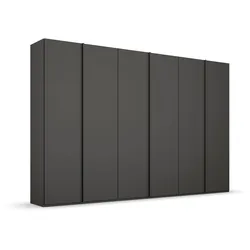 rauch ORANGE Kleiderschrank Skat Meridian 301 x 223 cm Dekor Grau Graphit