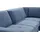 sit&more Ecksofa SIT & MORE "Santorini L-Form", blau, B:276cm H:82cm T:271cm, Struktur (100% Polyester);Struktur fein (95% Polyester, 5% Polyamid), Sofas, Ecksofa, mit Federkern und Sitztiefenverstellung, wahlweise mit Bettfunktion