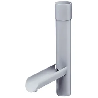 Inefa Regensammler Fallrohr, PVC Grau Befüllen Regentonne