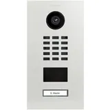 DoorBird D2101V IP-Video-Türsprechanlage LAN Außeneinheit Edelstahl, RAL 9010 (seidenmatt)