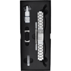 Sinn Edelstahl H-link satiniert Edelstahlband für Sinn 103 20mm BM1030104S - silber
