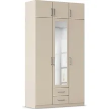 Rauch Wäscheschrank GAMMA 136 x 248 x 57 cm Beige