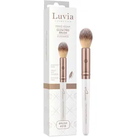 Luvia Professioneller Make-up Pinsel Luvia, Highlighter Schminkpinsel, runder Pinsel, veganer Kosmetikpinsel, 218 // Glow Pro - Elegance