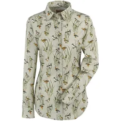 Foresta Langarmbluse Ente, schilf, 40