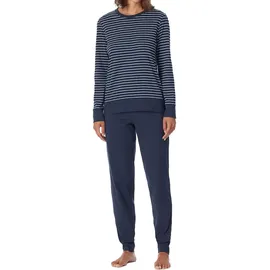 SCHIESSER Uncover by Basic - Schlafanzug (40 Blau)