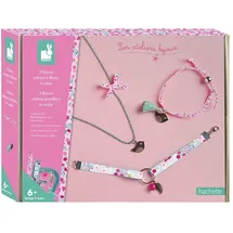 Janod Set zum Herstellen von 3 Blumen-Schmuckbändern