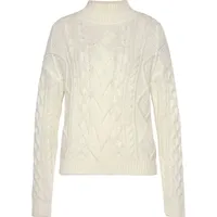 Buffalo Stehkragenpullover Beige 36/38