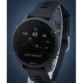 Garmin Forerunner 255 Music 46 mm schwarz