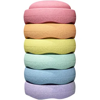 Stapelstein Original mini rainbow pastel 6-tlg.