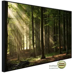 papermoon Infrarotheizung »EcoHeat - Herbstwald«, Matt-Effekt - bunt