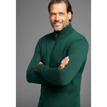 MAN'S WORLD Strickjacke in dunkelgrün | Gr.: S